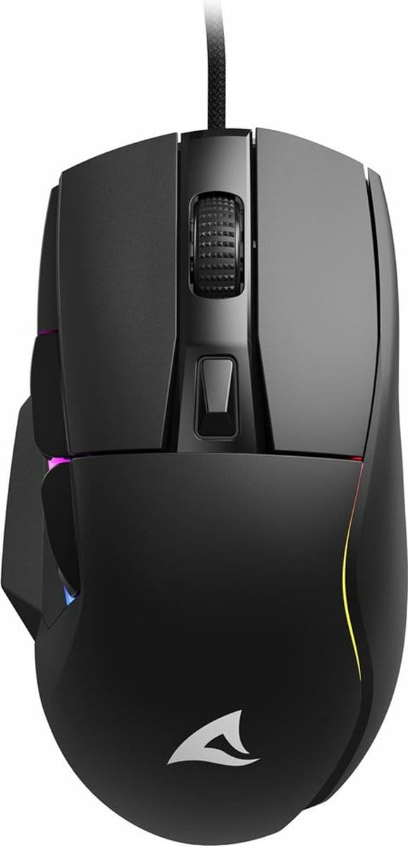 Sharkoon SGM35 muis Universeel Rechtshandig USB Type-A Optisch 6400 DPI