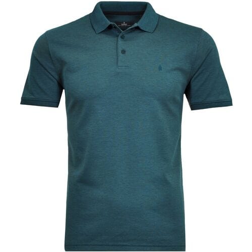 Ragman Uni Polo Light Cotton Mix Donker Blauwgroen / male