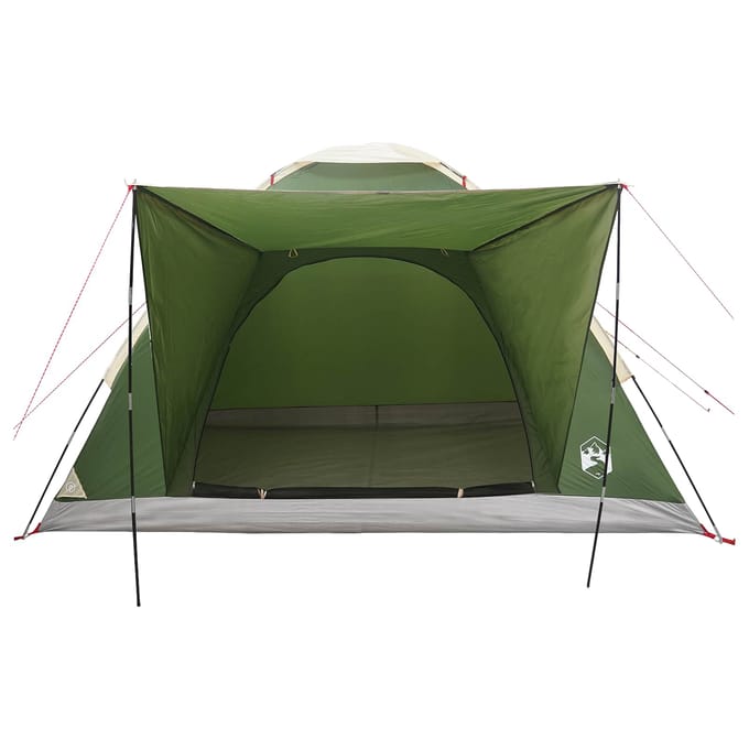 vidaXL - Kamperen - tent - 4-persoons - Groen - Polyester - en - Staal