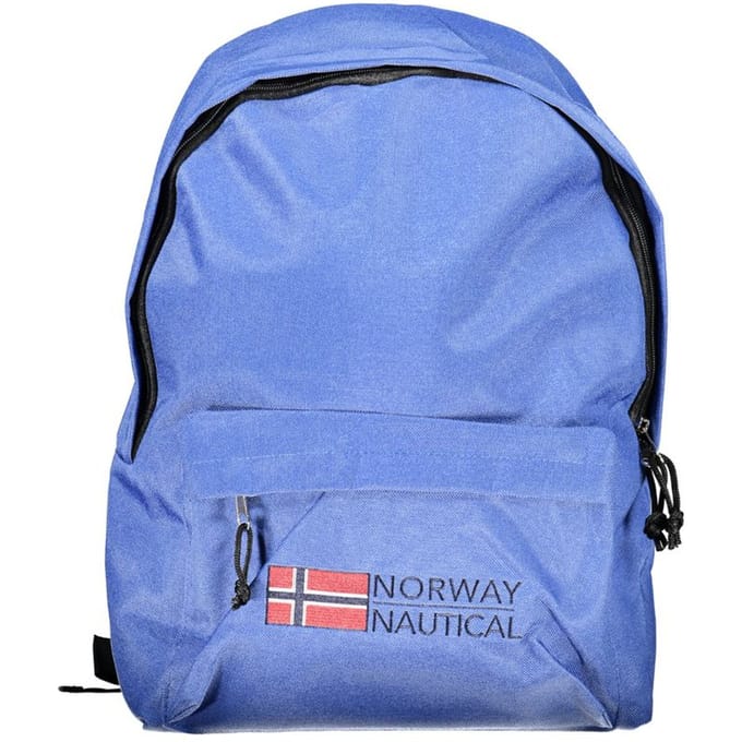 Noorwegen 1963 Blauwe Polyester Rugzak voor Mannen