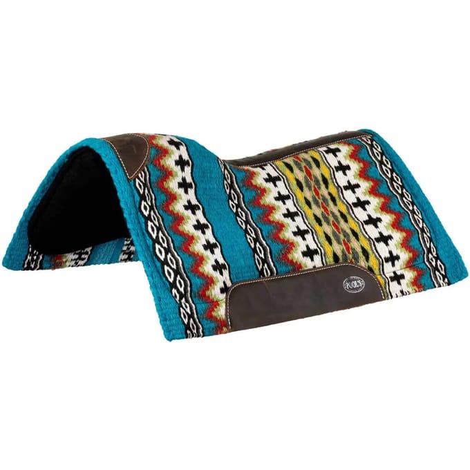 Vilt wollen dressuurmat voor paard Pool's