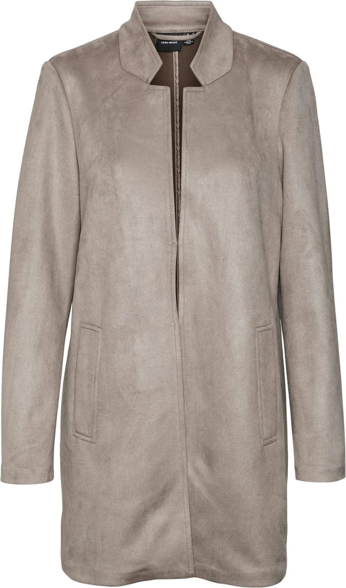 VERO MODA - VMJOSEFREJA FAUXSUEDE JACKET BOO - Dames - Gewatteerde jassen