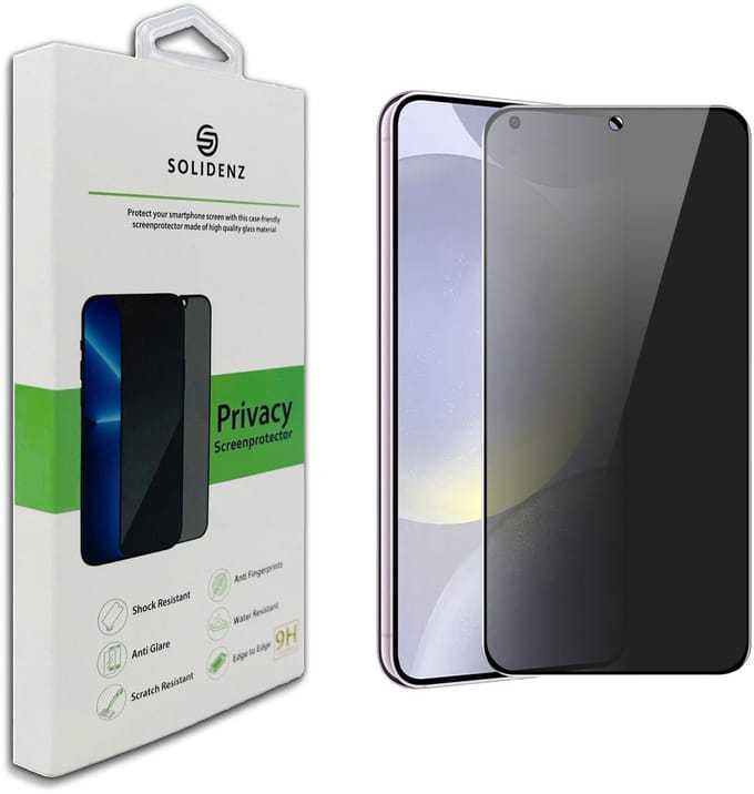 Solidenz Privacy Screenprotector - Geschikt voor Samsung Galaxy S24 FE