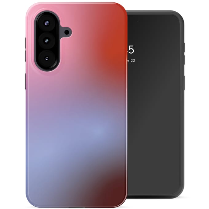 Selencia Vivid Backcover voor de Samsung Galaxy A57 (5G) - Gradient Soft Blush