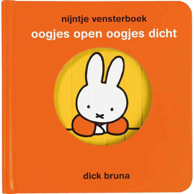 Nijntje vensterboek, oogjes open oogjes dicht Kartonboekjes