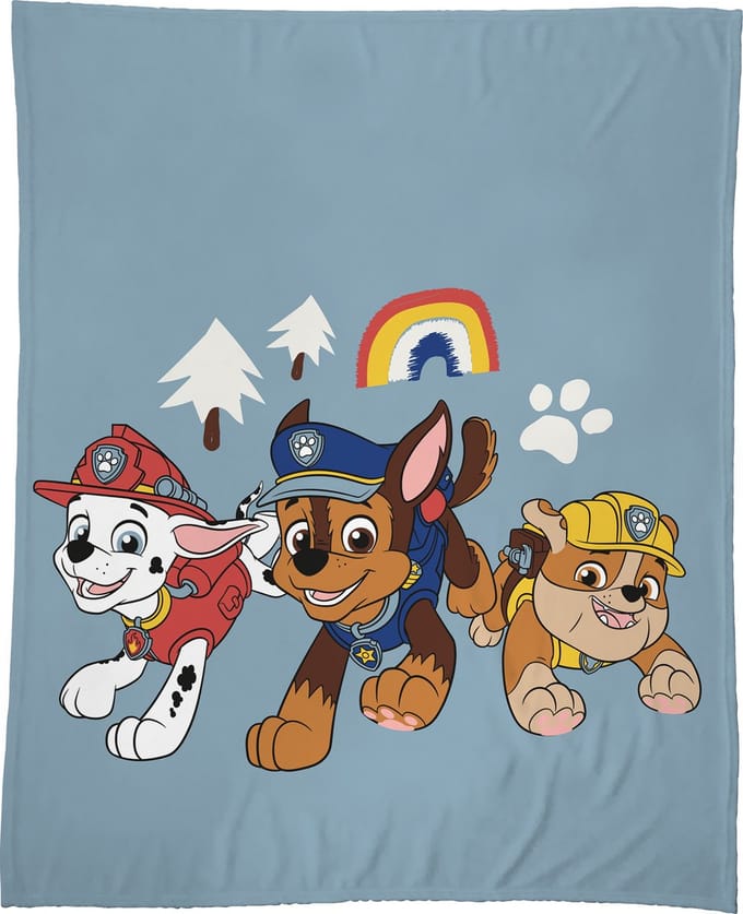 PAW Patrol Fleece plaid, Hug - 125 x 150 cm - Polyester