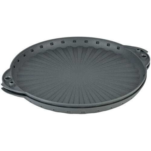 GGM Gastro (6 stuks) Herbruikbare pizzadoos - voor Ø 32cm pizza’s - grijs grijs