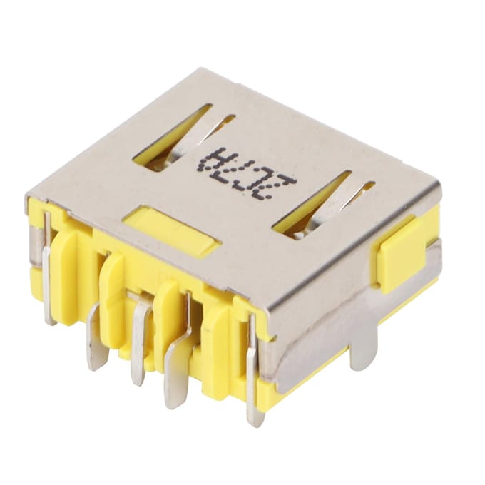Voedingsinterfacekop AC DC-voedingsaansluiting Voedingsconnector Oplaadpoort Geschikt voor Lenovo IdeaPad yellow