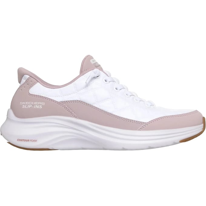 Skechers Contour Foam Cozy Fit Textiel Dames Lavendel Sneakers