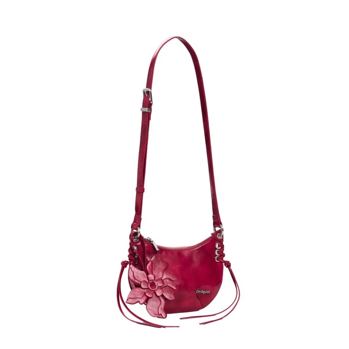 Desigual schoudertas Mone Nexus Shoulder Bag Strawberry Red paars