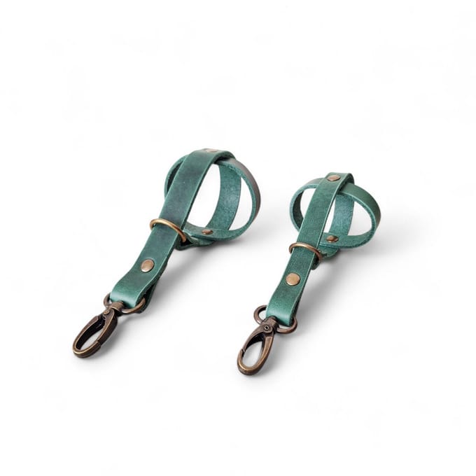 Cooper & Quint Tennisbalhouder - Groen - Oud Messing