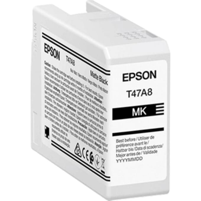Epson T47A8 inktcartridge mat zwart (origineel)