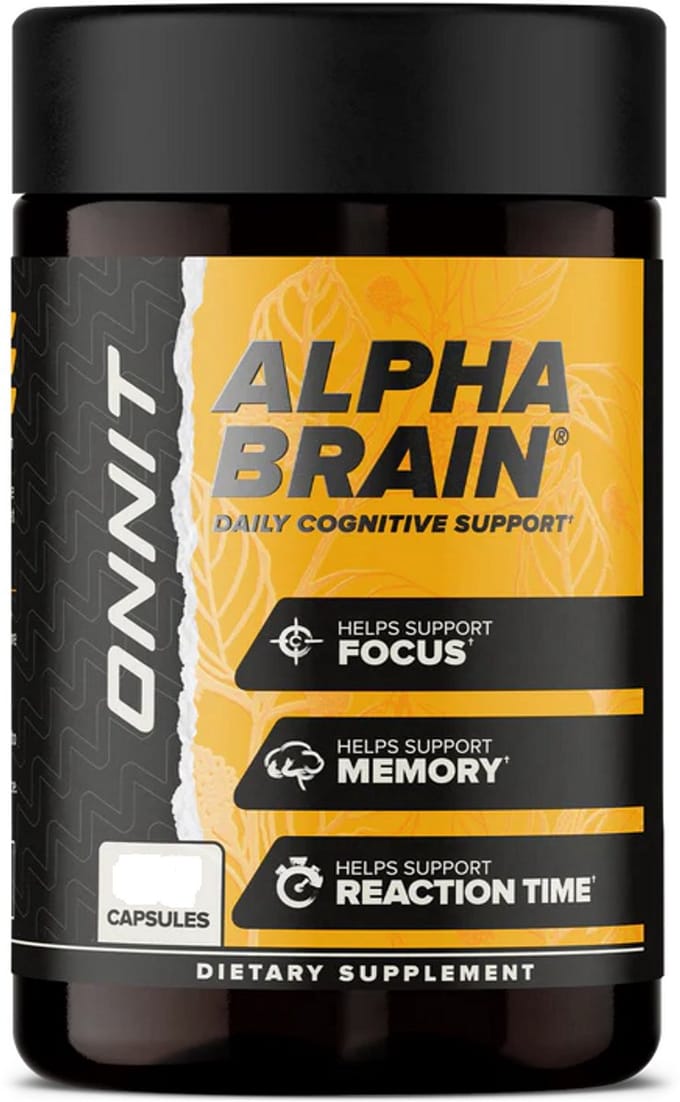 Onnit - Alpha Brain - Memory & Focus - 60 capsules