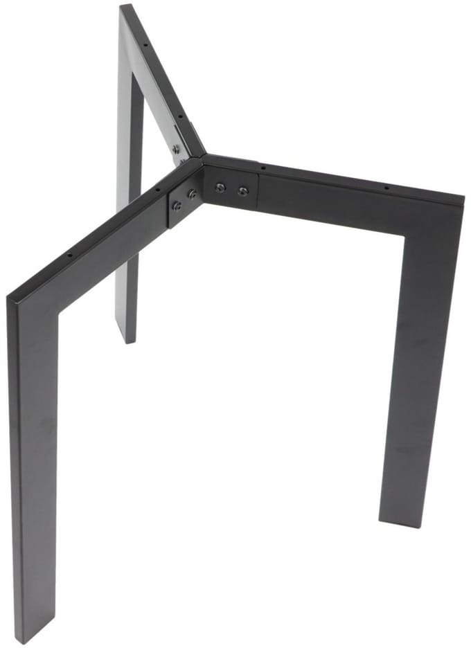 Stema - Tafelonderdeel - C-zwarte Stelaż - 70x20 mm - 72,5 cm