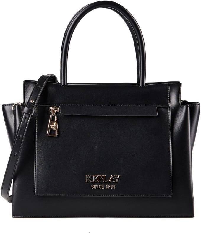 Replay Schoudertas 45 cm - Dames - black