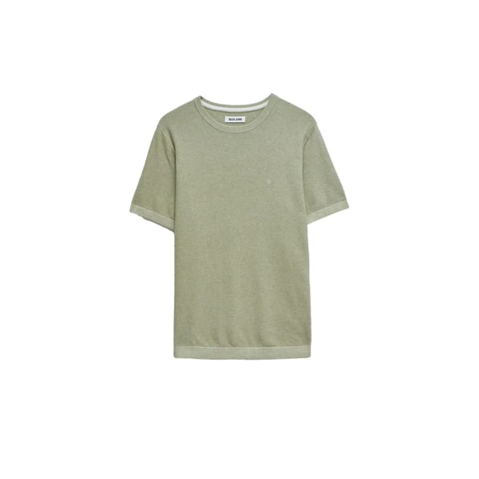 T-shirt van gebreide stof Salsa Jeans