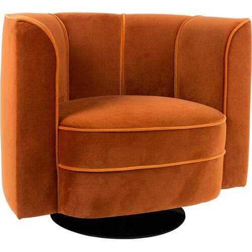 Dutchbone Flower Loungestoel Oranje