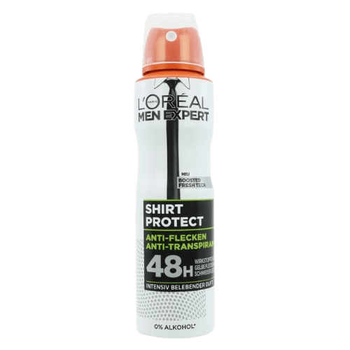 L'OrÃ©al Men Expert Shirt Protect 48H Anti-Transpirant Deodorant Spray - 150 ml