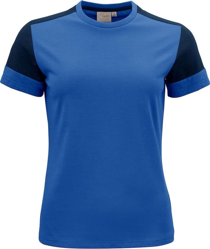Printer Prime T-Shirt Dames Kobalt/Marine - Maat S