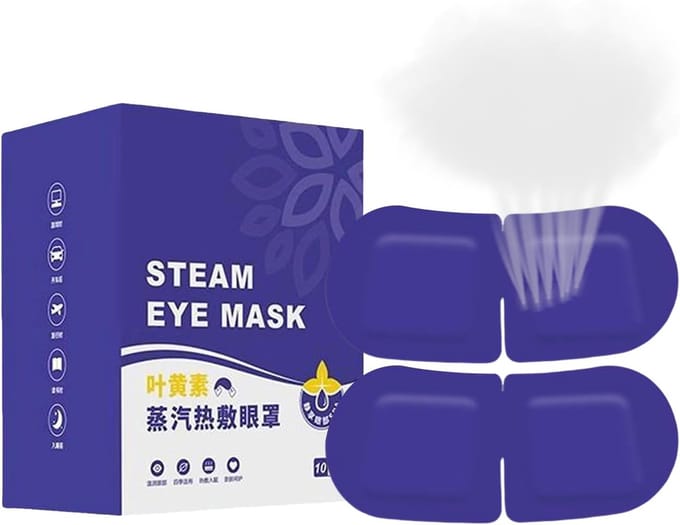Oogmasker Set - Warme Compressie - Ontspanning en Slaap - Zelfverwarmend Effect - 10 Stuks