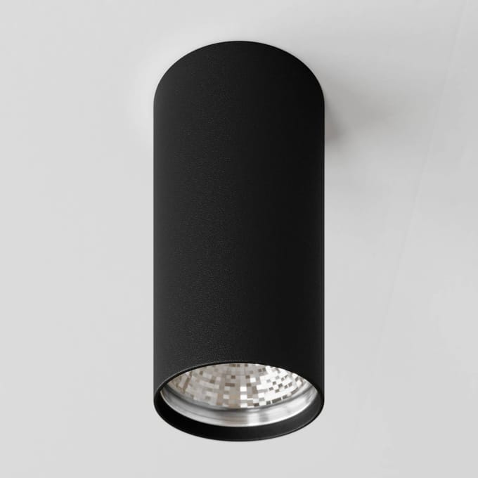 Nowodvorski Lighting Downlight Eye S in cilindervorm, zwart