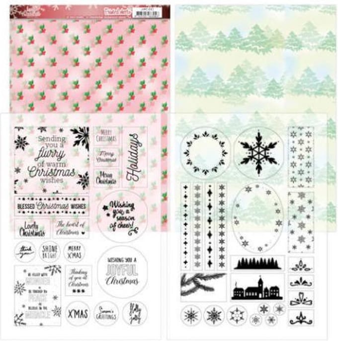 Mica Sheets - Jeanine's Art - Lovely Christmas