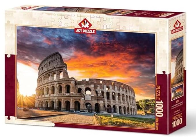 1000 stukjes puzzel zonsondergang Colosseum