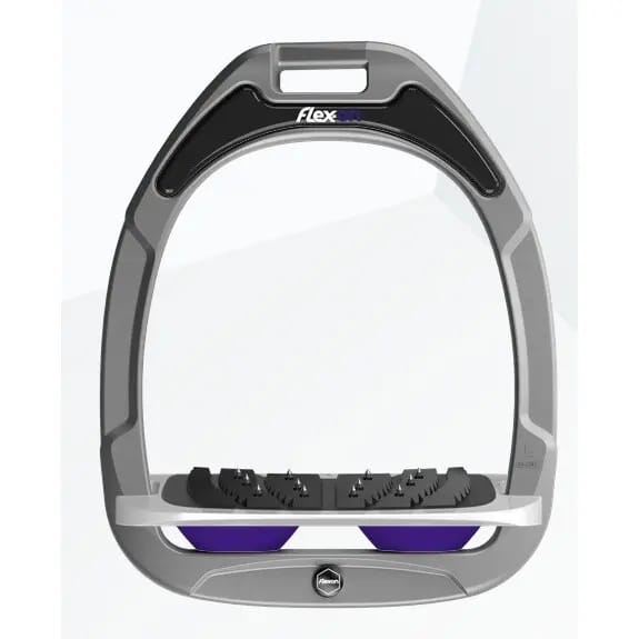 Ultra Grip Aluminium/Grijs/Paars Inclinatiebeugels Flex-On Green Composite