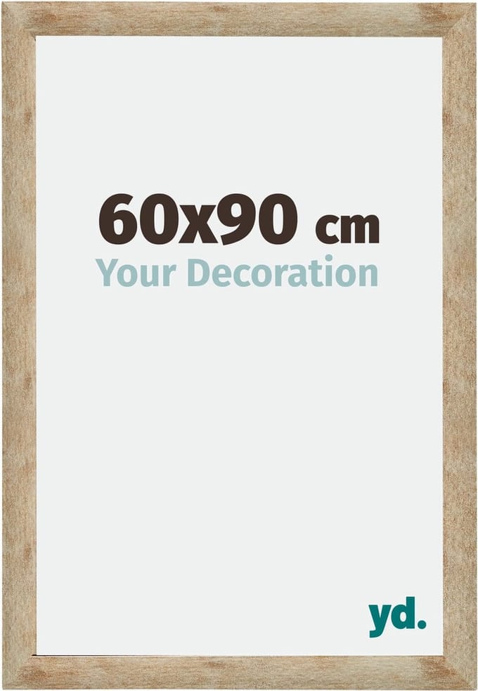 Your Decoration - Fotolijst 60x90 cm - MDF - Goud - Catania