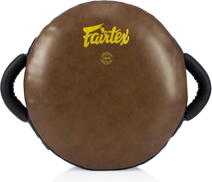 Fairtex LKP2 Donut Pad - bruin/zwart - Standaard maat