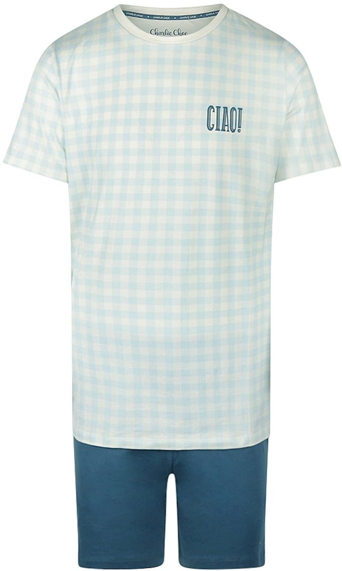 Charlie Choe pyjama jongens - blauw - N59050-42 - maat 110/116