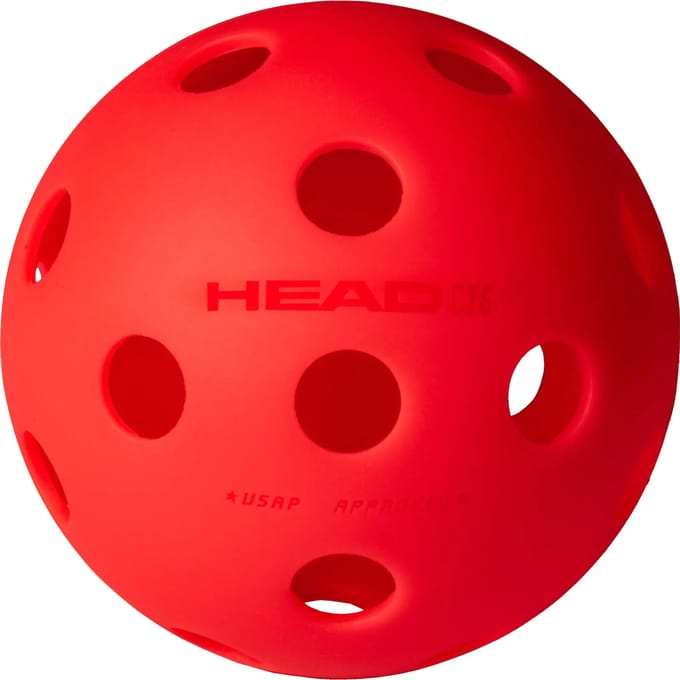 Head Racket Championship 26 Pickleballballen Rood 3 Balls