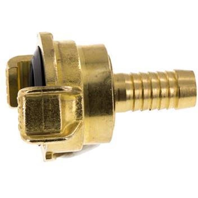 13 mm (1/2'') Slangpilaar Messing GEKA Tuinslangkoppeling Draaibaar