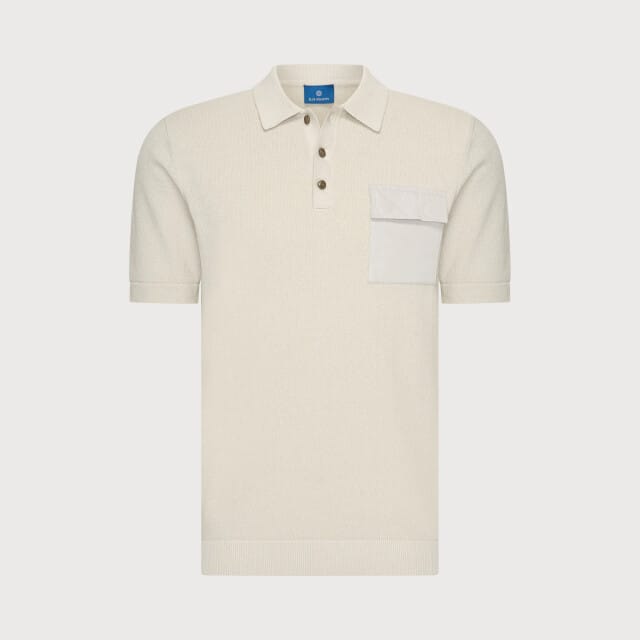 Blue Industry De fijngebreide polo |