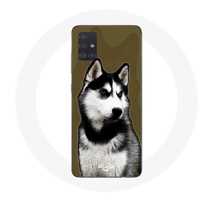 Samsung Galaxy A51 Siberische Husky hoesje