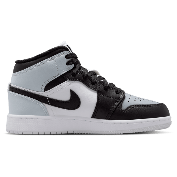 Jordan Aj1 Mid Kindersneakers - Zwart - Maat 40 - Mesh/Synthetisch