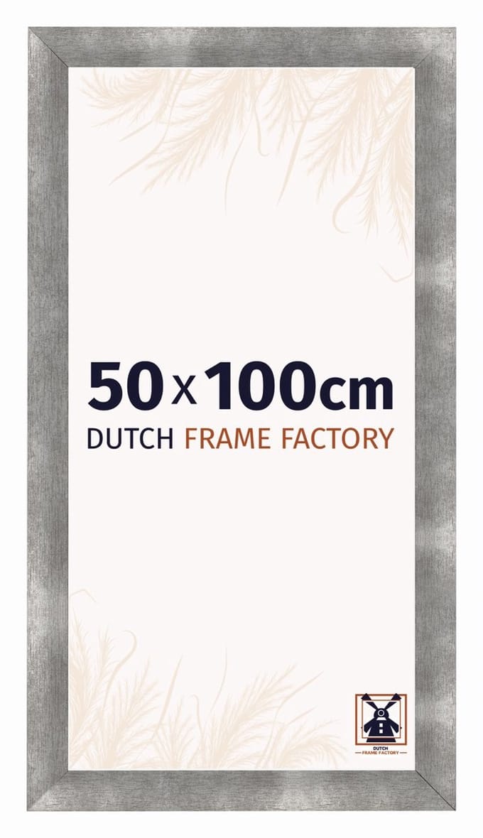 Fotolijst 50x100 cm - MDF - Metaal Vintage - Praag