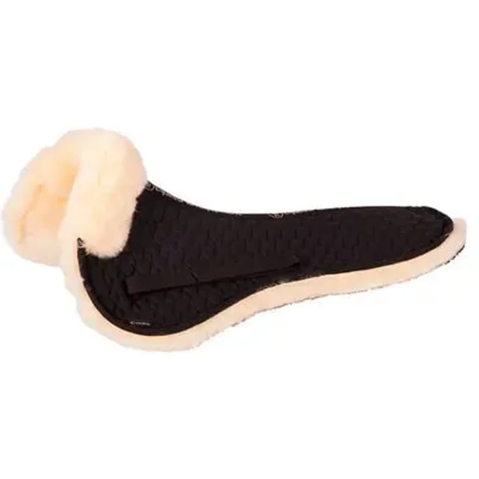 Schapenvacht zadelonderlegger voor paarden BR Equitation