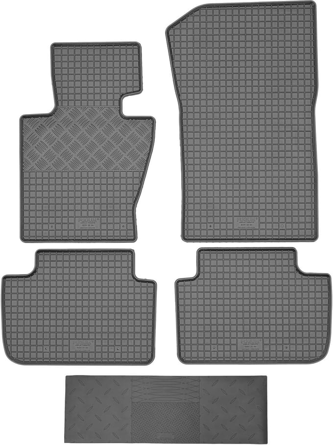 Max-Dywanik RIGUM - BMW X3 E83 - Rubbermatten - Zwart - 2004-2010