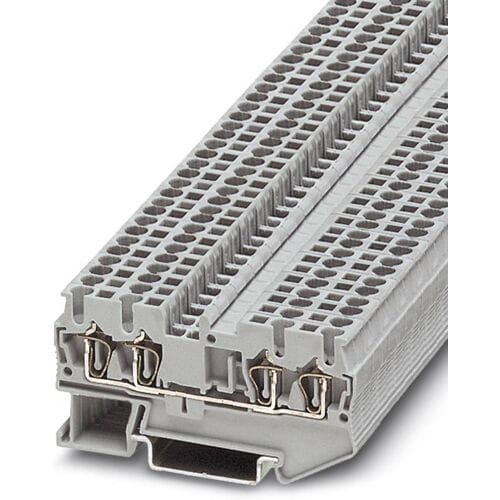 Phoenix Contact 3037452 Doorgangsklem 5.2 mm Spanveer Zwart 50 stuk(s)