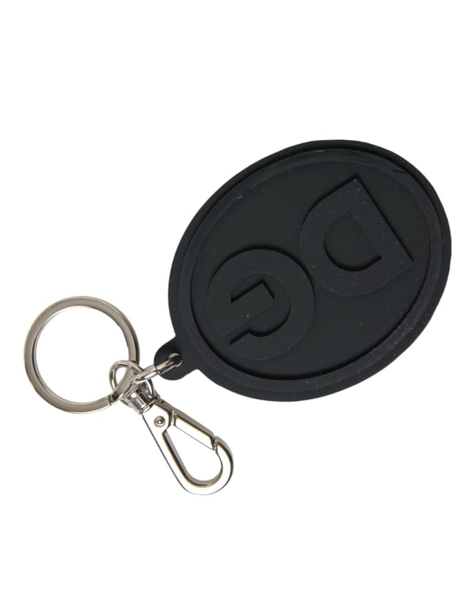 Dg Sleutelhanger Siliconen Zwart