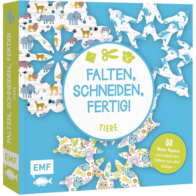 Boek "Bastelblock: Falten, Schneiden, fertig! - Tiere"