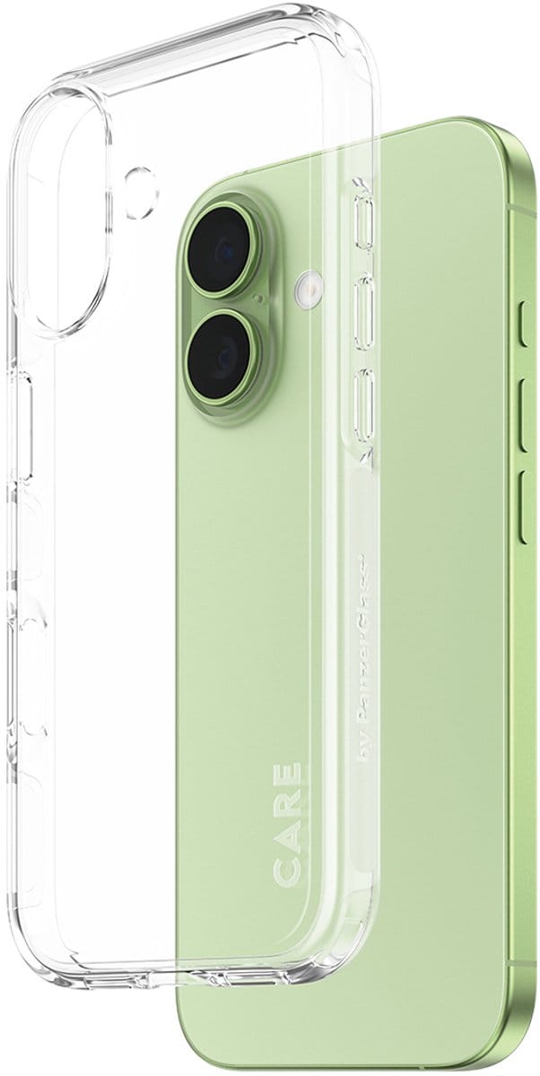 CARE by PanzerGlass Flagship Case Transparent Urban Explorer w. Clear Frame iPhone 17