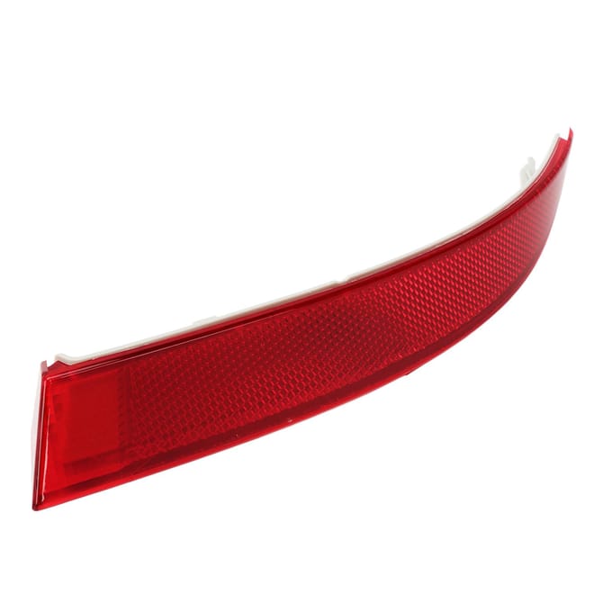 Réflecteur de Pare-chocs Arrière Étanche Inaltérable Surface Lisse Boîtier Rouge Bande Réfléchissante Adapté Pour X5 red