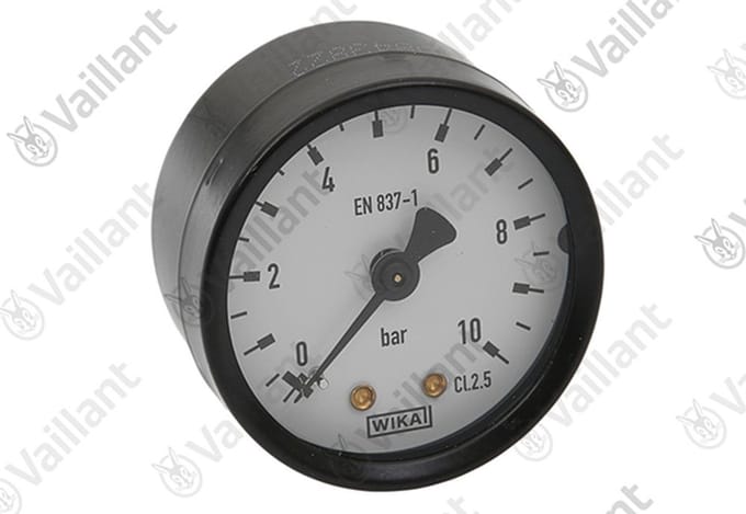 VAILLANT manometer VSC S 126+196/2-C 180/200 o.a. Vaillant-nr. , 117209