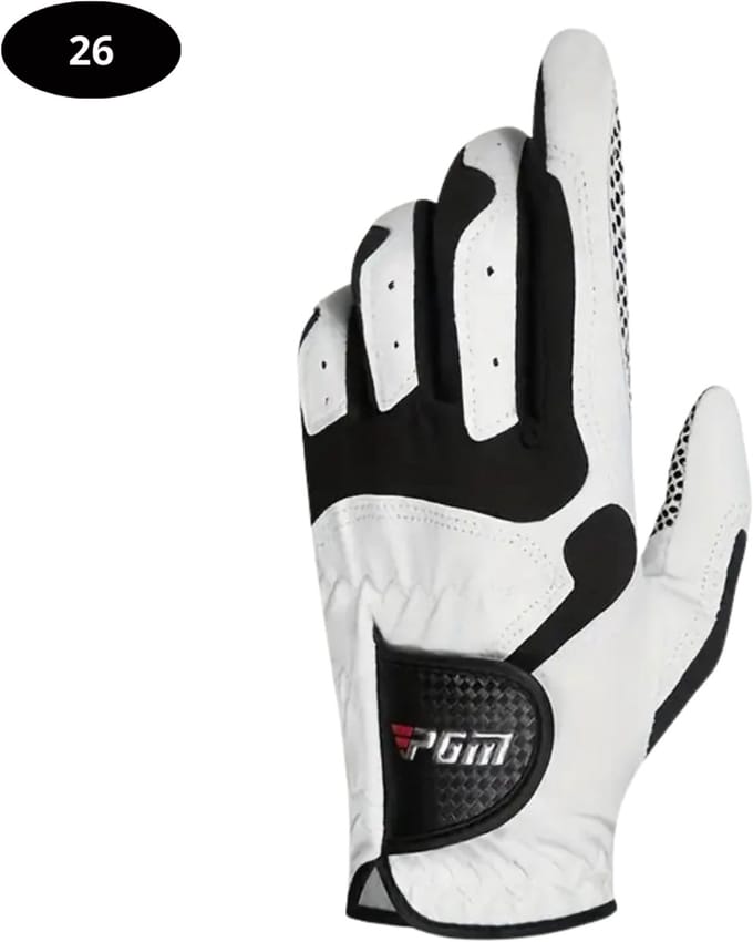 Nivard Golfhandschoenen - Golf Accessoires - Handschoen AntiSlip - Heren - Wit Links - Maat XL