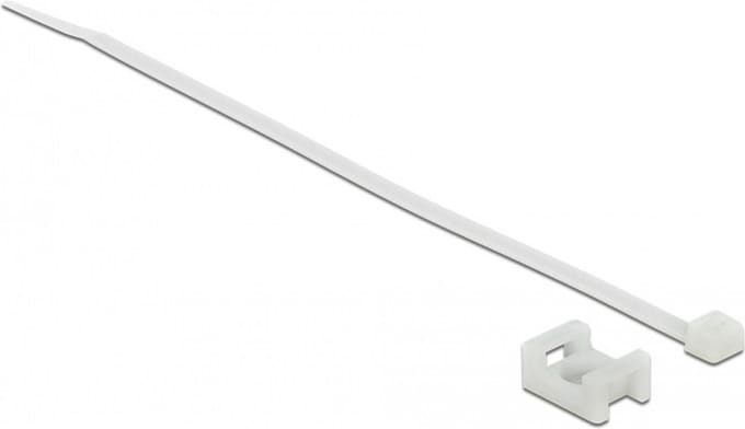DeLOCK 18883 kabelbinder Ladder cable tie Nylon Wit 10 stuk(s)