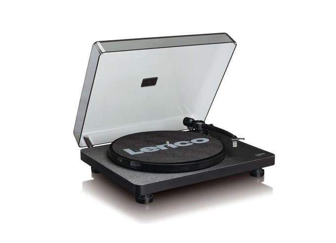 Lenco L-30BK Record Player with USB/PC encoding - Black - Platenspeler Zwart
