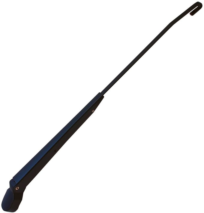 Roca Standaard wisserarm W10/12, Zwart/RVS 474-612mm