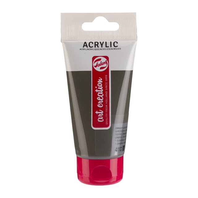 Talens art creation acrylverf tube 75 ml omber groenachtig (410)